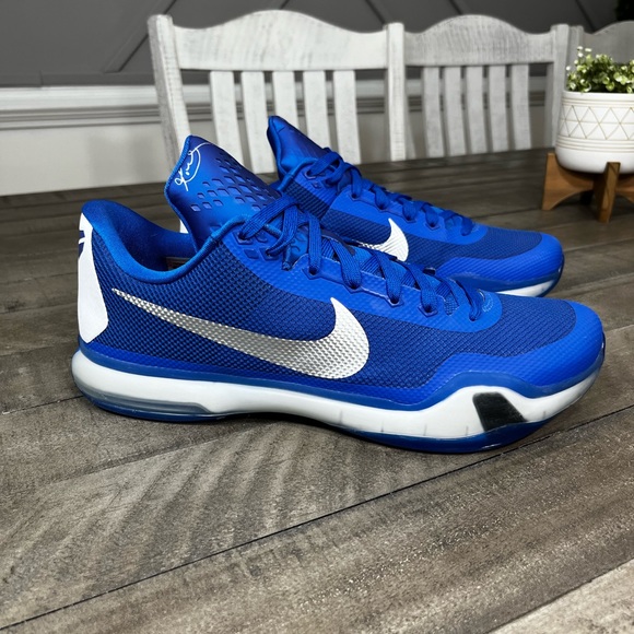 Nike Other - Nike Kobe 10 X Game Royal Duke Sneakers Sz 12.5